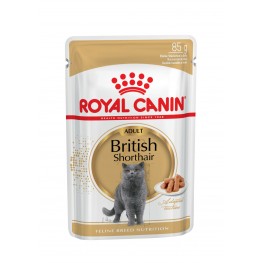  Royal Canin кусочки в соусе для Британской короткошерстной кошки старше 12 месяцев, 85гр